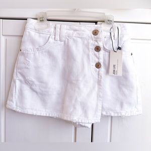 NWT! Zara girls denim Skort - size 9